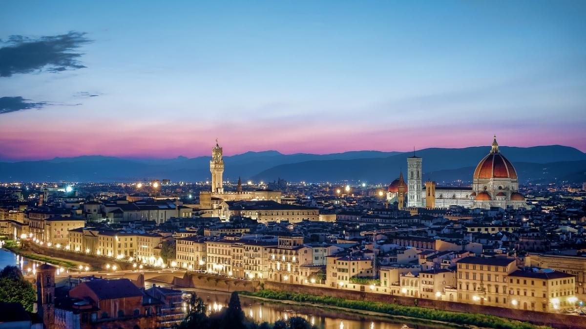 Florence Skyline Tramonto 1